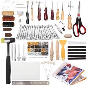 Dorhui Craft Leather Working Tools, 194-Piece