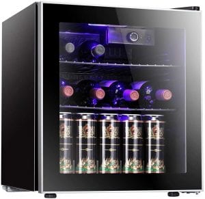 Antarctic Star Adjustable Shelves Wine & Beverage Mini Fridge