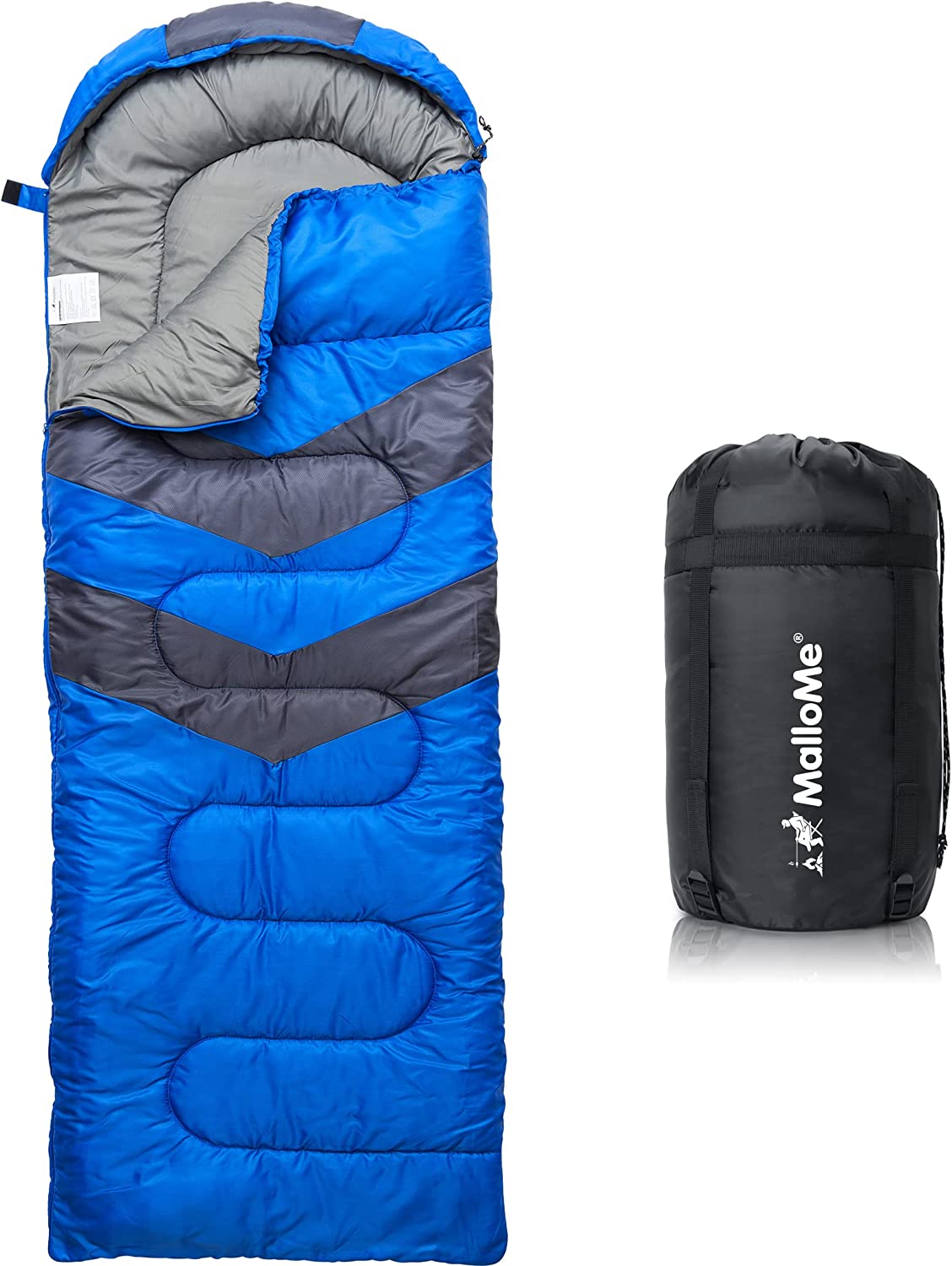 MalloMe 3 Season Lightweight Sleeping Bag