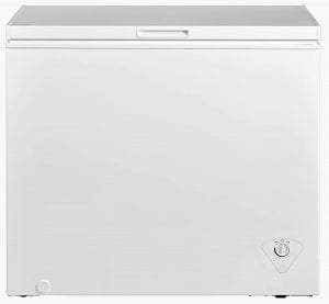 Midea MRC070S0AWW Adjustable Thermostat Chest Deep Freezer, 7.0-Cubic Feet