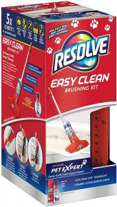 Resolve Pet Expert Brushing Kit Carpet Cleaner