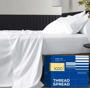 Thread Spread Long-Staple Luxury Egyptian Cotton California King Sheets