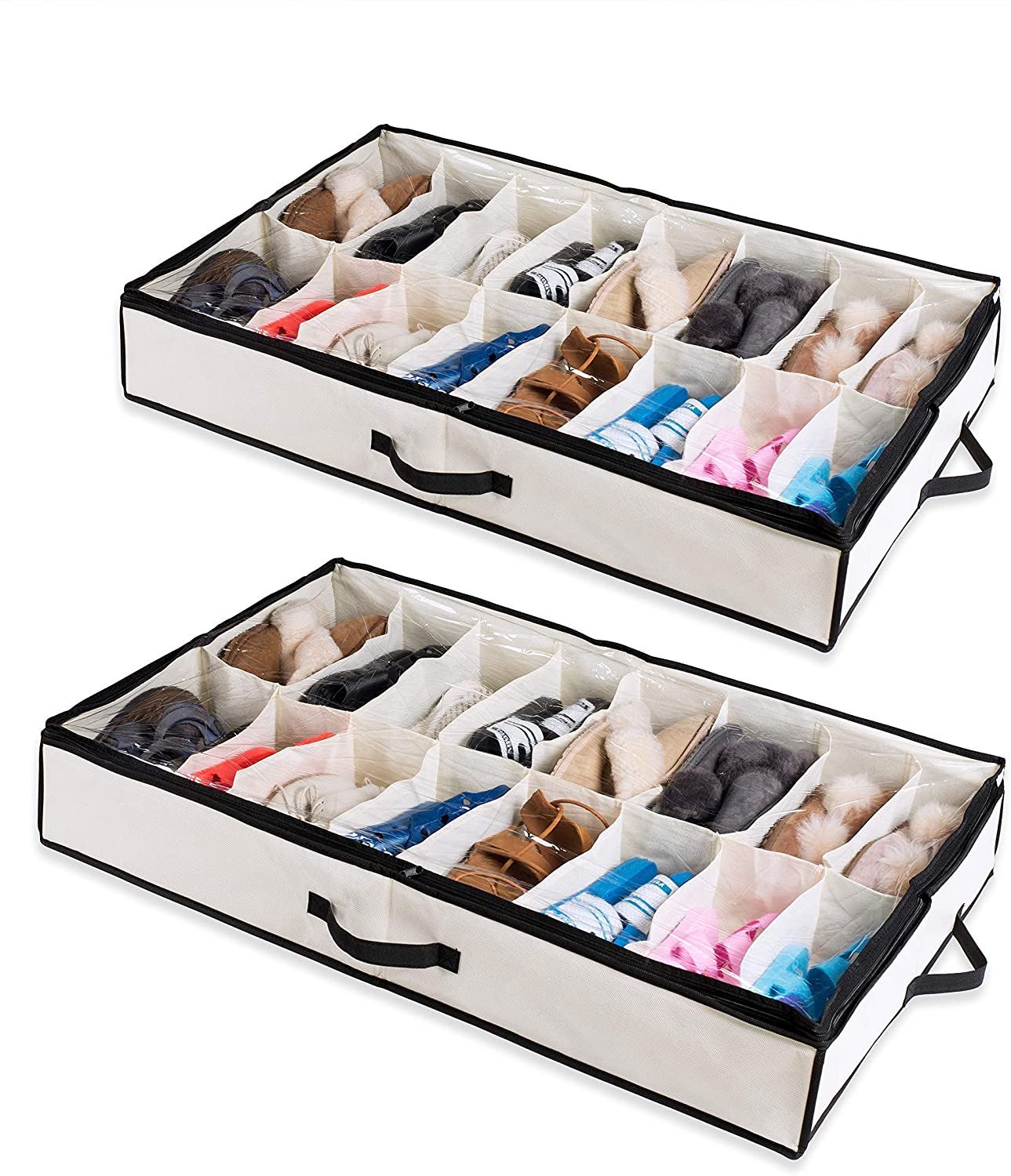 Woffit Under The Bed Shoe Storage & Organizer