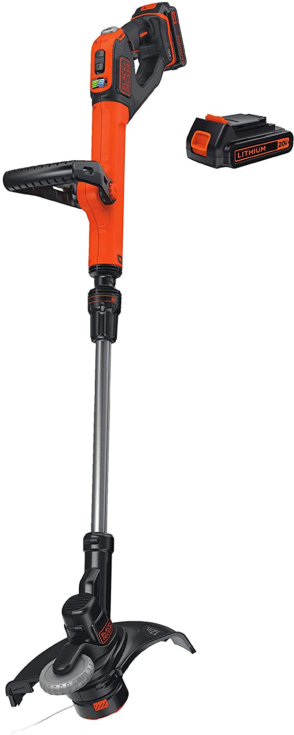 BLACK+DECKER LSTE525 20V Easy Feed Battery Weed Wacker