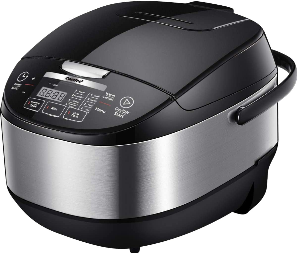 COMFEE LED User-Friendly Multi-Cooker, 5.2-Quart