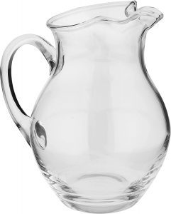 Mikasa Napoli Handmade Glass Pitcher, 70-Ounce