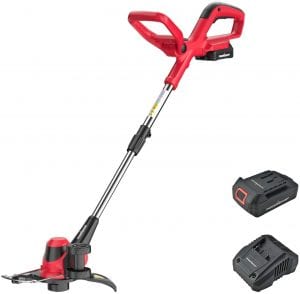 PowerSmart 2-In-1 10-Inch 20V Battery Powered Weed Wacker