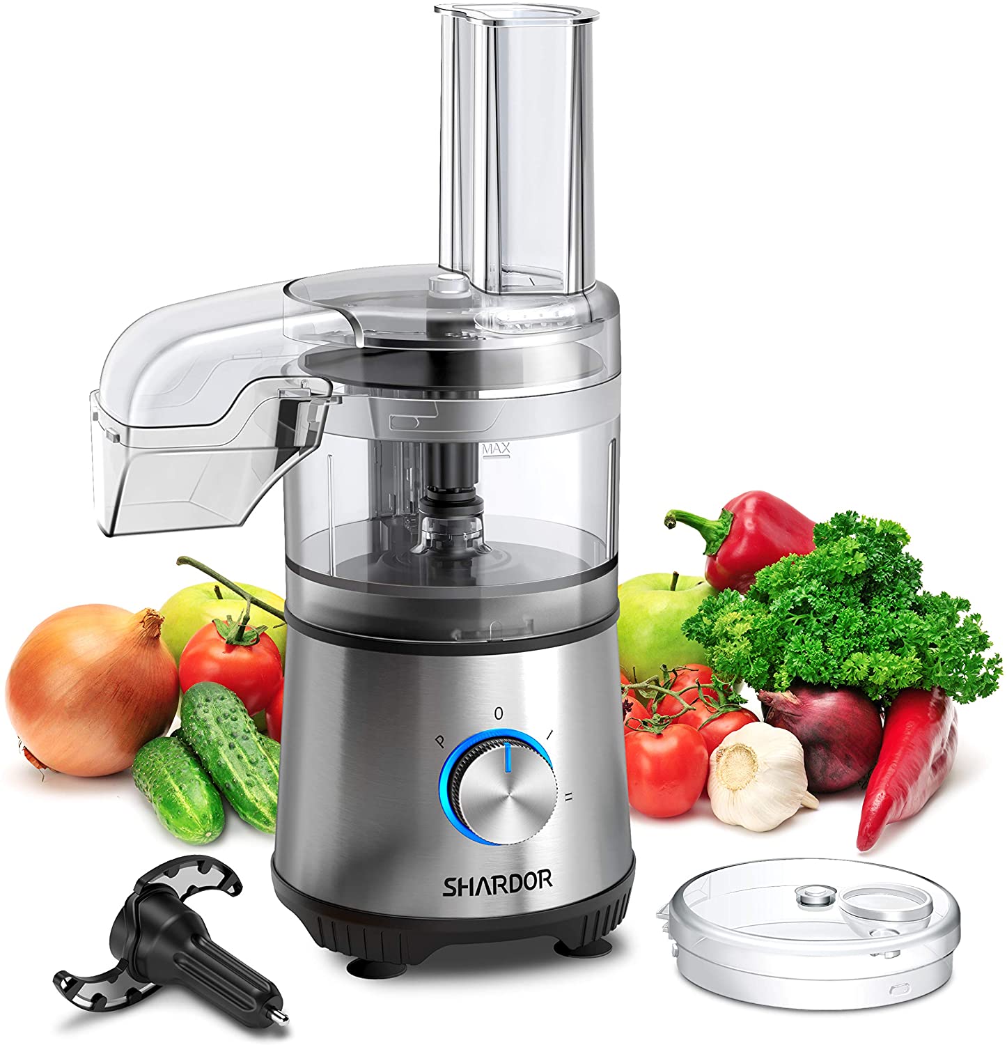 SHARDOR Mini Dishwasher Safe Food Processor