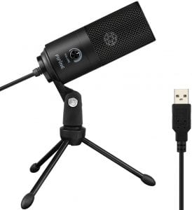 Fifine K669B On-Line Adjustable Volume Laptop Microphone