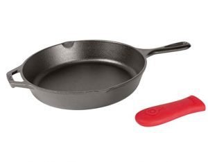 Lodge Pre-Seasoned Cast Iron Skillet, 10.25-Inch