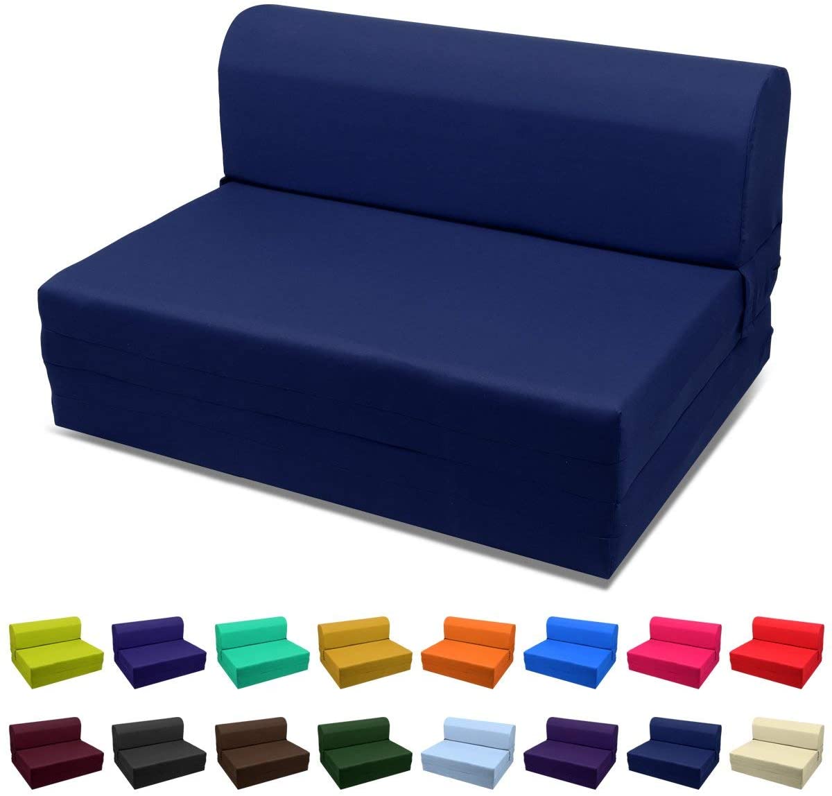 Magshion Plush Easy Store Futon