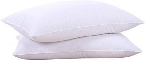 puredown Standard Natural Goose Down Pillow, 2-Pack