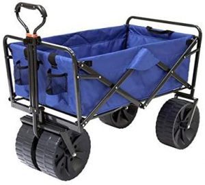 MacSports Large Wheeled Heavy-Duty Beach Wagon