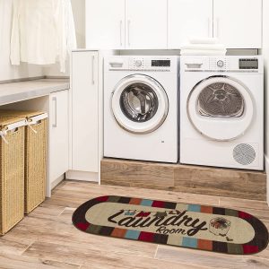 Ottomanson Washtown Runner Rug Laundry Room Accessory