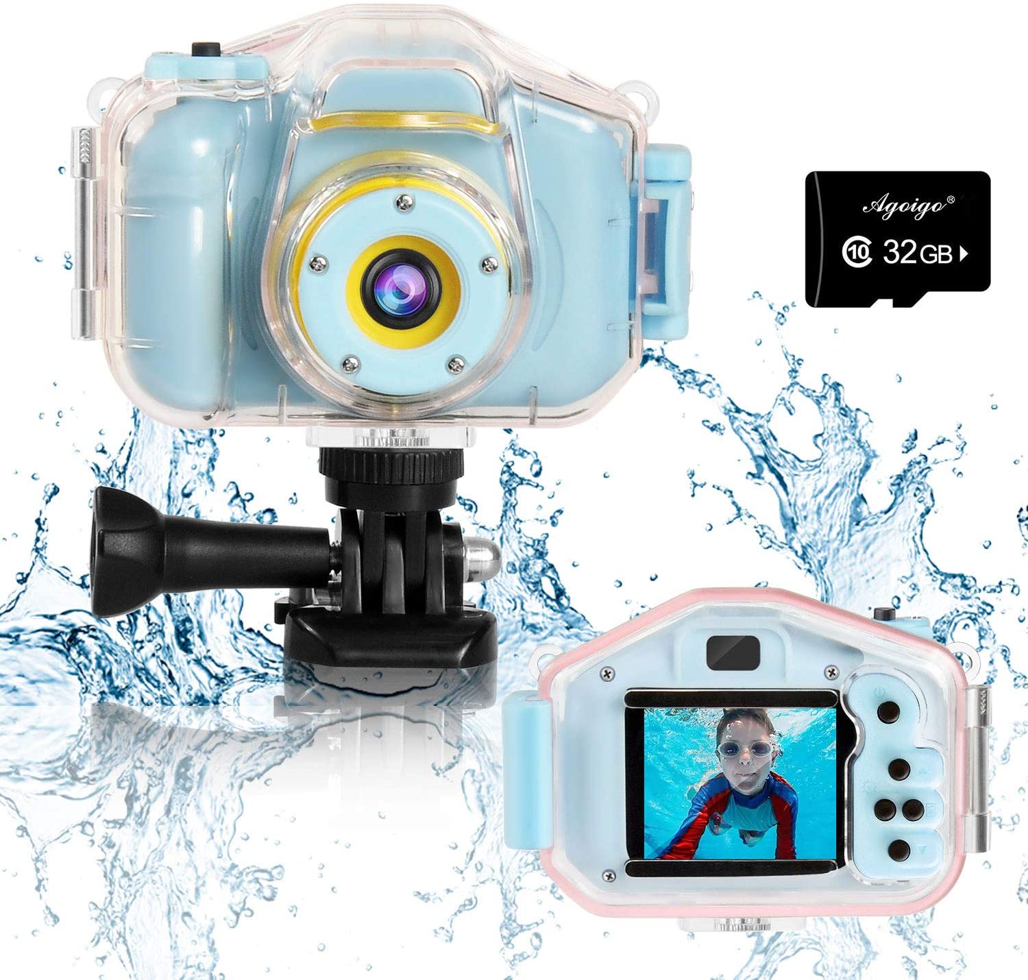 Agoigo Multi-Functional Waterproof HD Camera For Kids