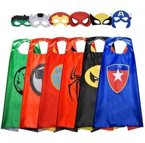 Roko Satin Superhero Capes Girls’ Dress Up Clothes