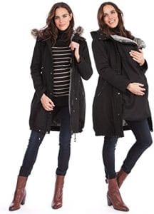 Seraphine Women’s 3-In-1 Winter Maternity Parka Jacket