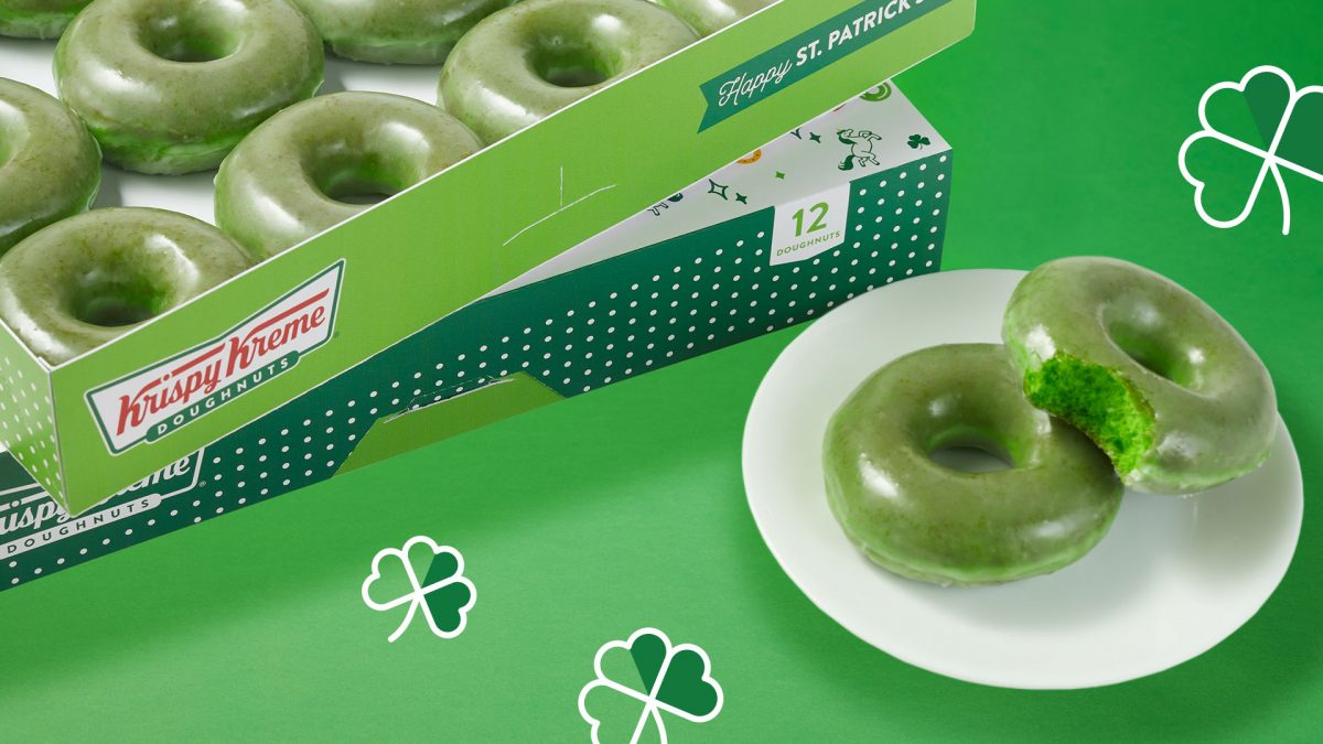 Krispy Kreme O'riginal Glazed green