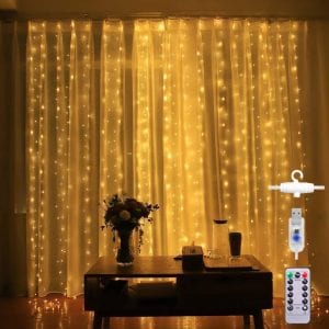 Honche Adjustable Festive Curtain Lights