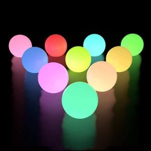 LOFTEK LED Floating Pool Lights, 10-Pack