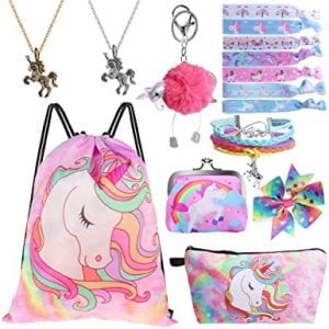 Standie Cute Waterproof Unicorn Gift Set, 15-Piece