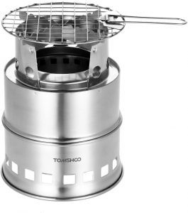 TOMSHOO Lightweight Minimal Smoke Camping Stove