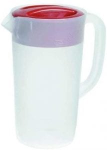 RUBBERMAID 3-Position Drip Proof Pitcher, 2.25-Quart