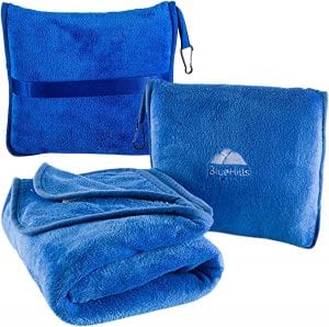 BlueHills Machine Washable Travel Blanket