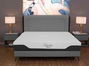 Dynasty Mattress 12-Inch CoolBreeze Classic Cooling Gel Memory Foam King RV Mattress