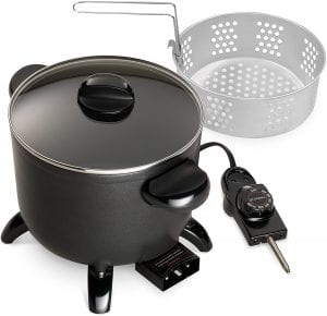 Presto 06006 Dishwasher Safe Aluminum Multi-Cooker, 5-Quart