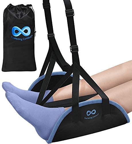 Everlasting Comfort Adjustable Airplane Footrest