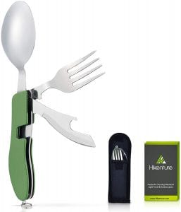 Hikenture Outdoor Foldable Camping Utensils