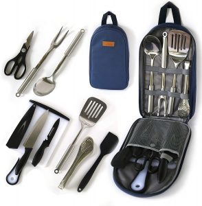 Life 2 Go Mini Kitchen Camping Utensils, 9-Piece