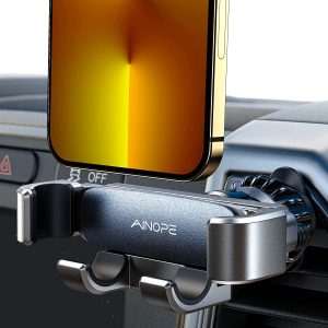 AINOPE Auto Lock Slide-In Car Vent Phone Mount