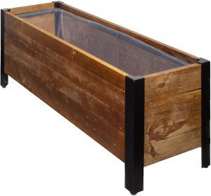 Amazon Basics Recycled Wood Planter