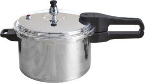 IMUSA A417-80801W Easy Clean Aluminum Stovetop Pressure Cooker, 7-Quart