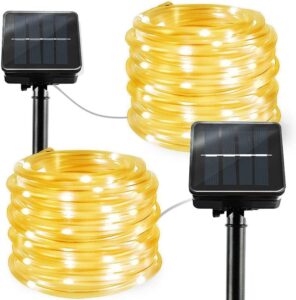 LiyuanQ Firefly Flexible Outdoor Rope Lights, 33-Foot