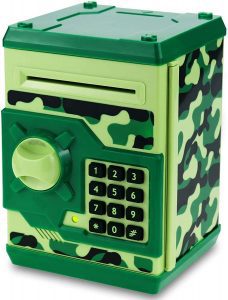 Qwifyu Electronic Auto-Scroll Cash & Coin Kids’ ATM