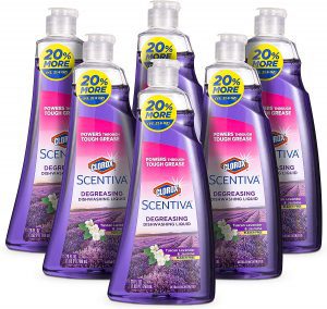 Clorox 26-Ounce Lavender & Jasmine Scent Scentiva Dish Soap, 6-Pack