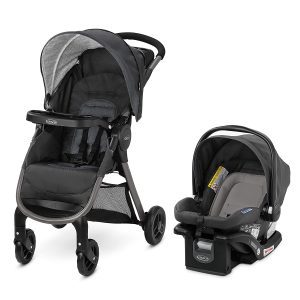 Graco SnugRide Car Seat & Quick-Fold Stroller Travel System