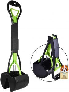 PPOGOO Spring-Loaded Dog Poop Scooper