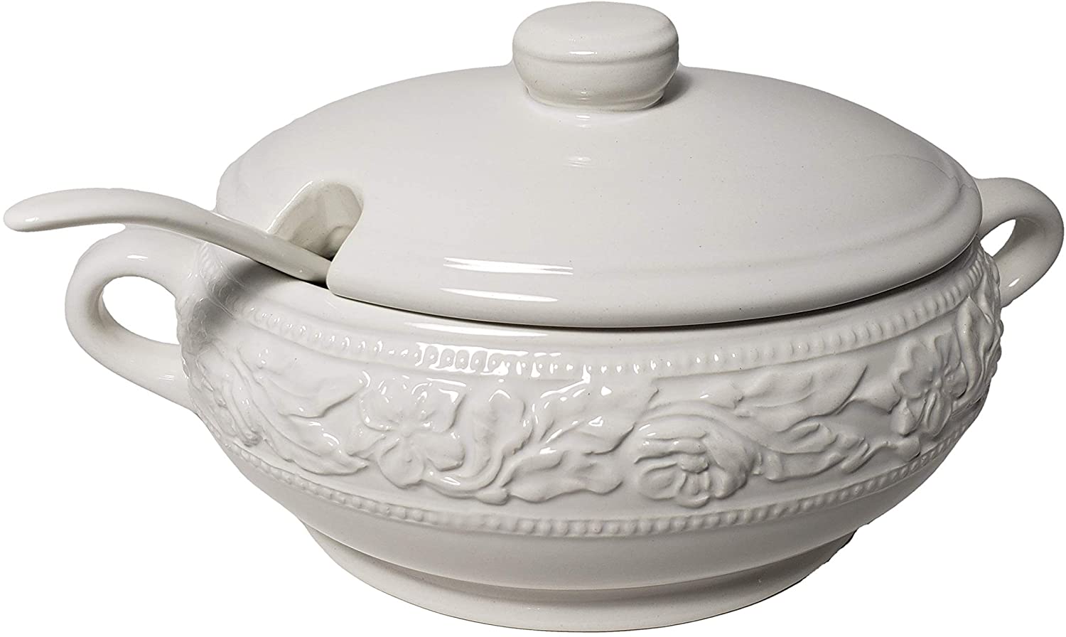 Regent Embossed Dolomite Tureen