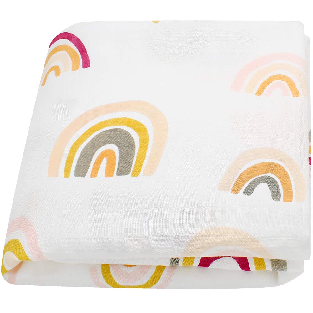 LifeTree Receiving Breathable Muslin Swaddle Blanket