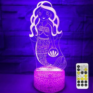 ‎eTongtop Eco-Friendly Mermaid Lamp Night Light