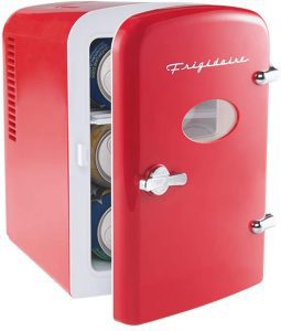 Frigidaire Dual Plug Adaptors Portable Fridge, 4-Liter