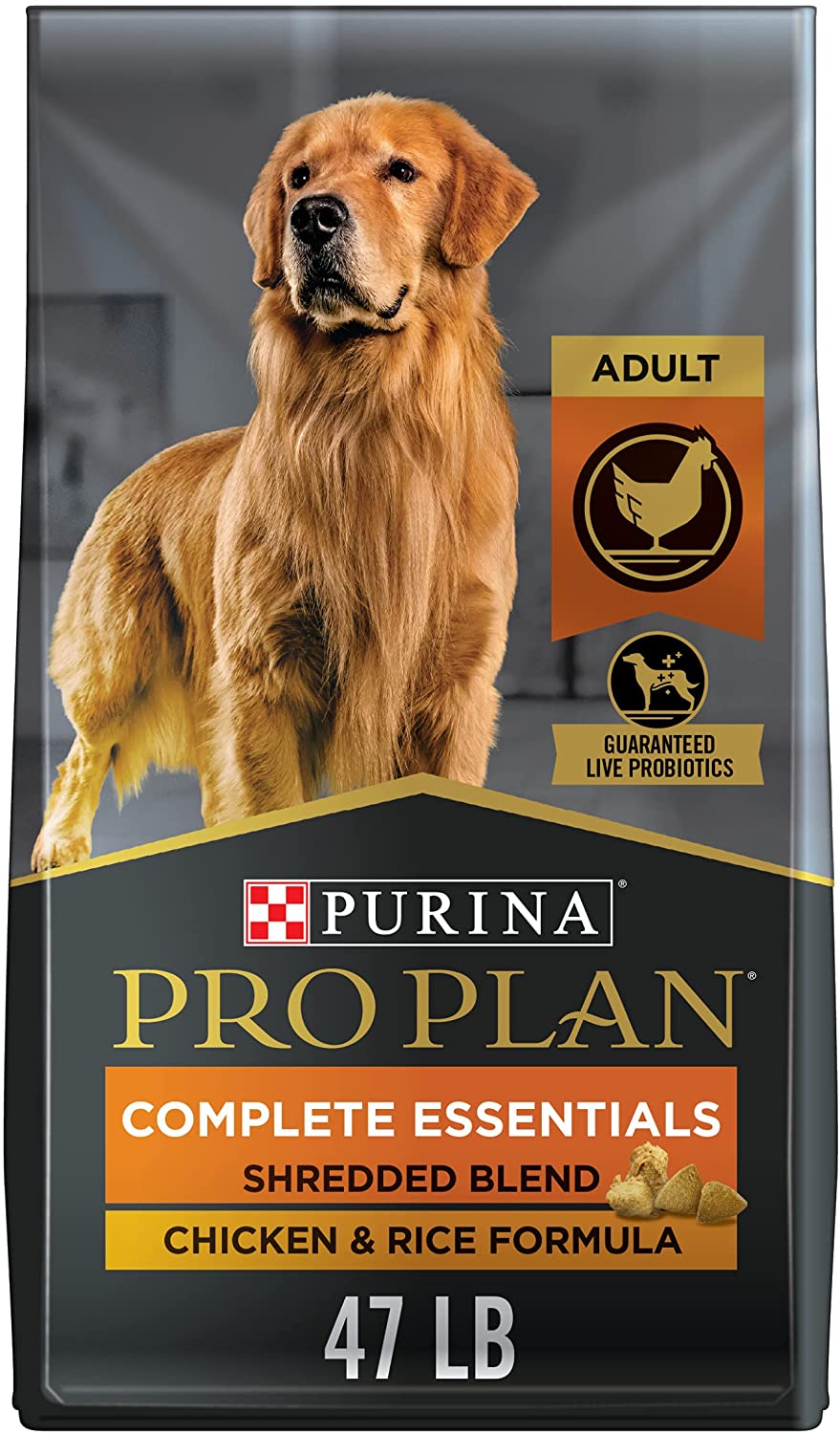 Purina Pro Plan Hard Kibble Real Chicken Dry Dog Food