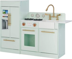 Teamson Kids Interactive Easy Clean Play Kitchen For Kids