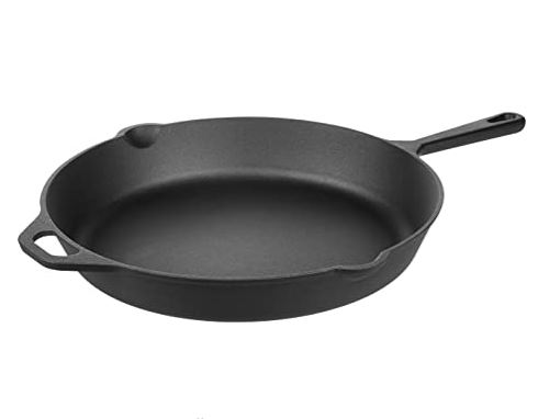 Amazon Basics Flared Edge Non-Stick Skillet, 15-Inch