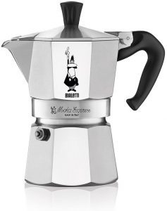 Bialetti Original Ergonomic Handle Stovetop Espresso Maker