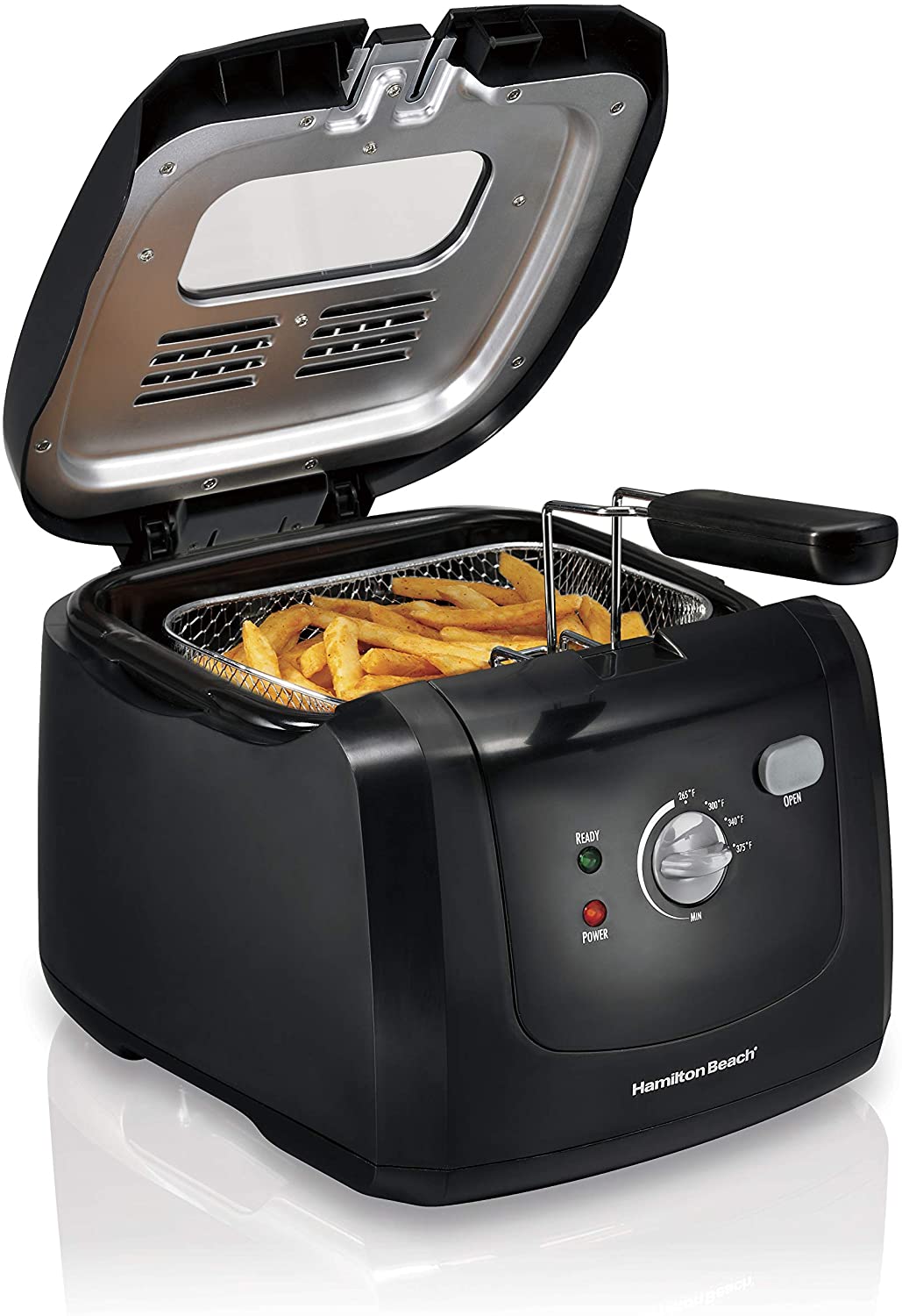 Hamilton Beach Stainless Steel Ultra-Fast Electric Deep Fryer